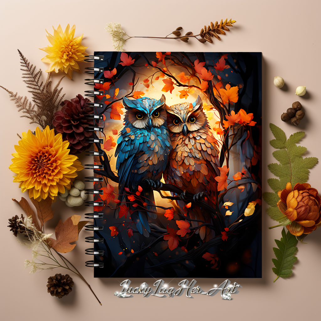 Autumn Owls Notebook v3