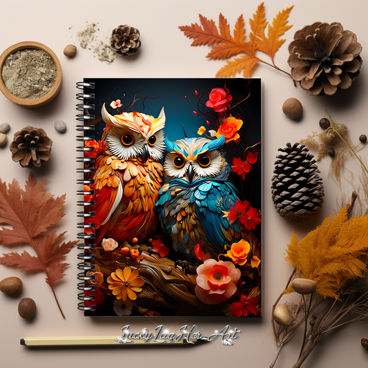 Autumn Owls Notebook v4