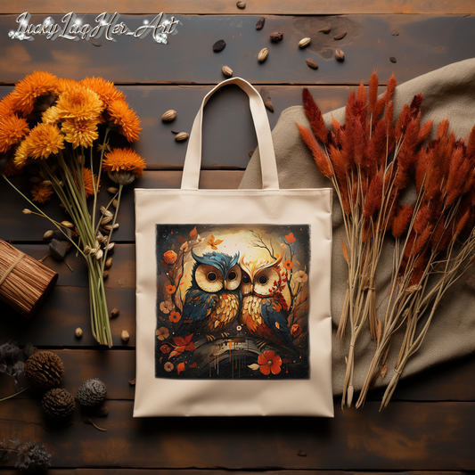 Autumn Owl Totes v2