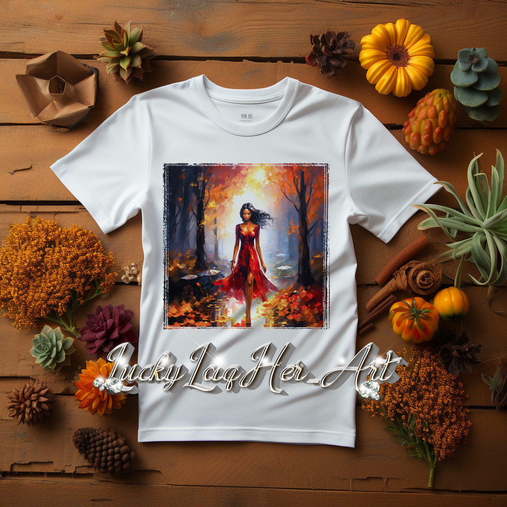 Autumn Park Stroll TShirt v2 - Gildan