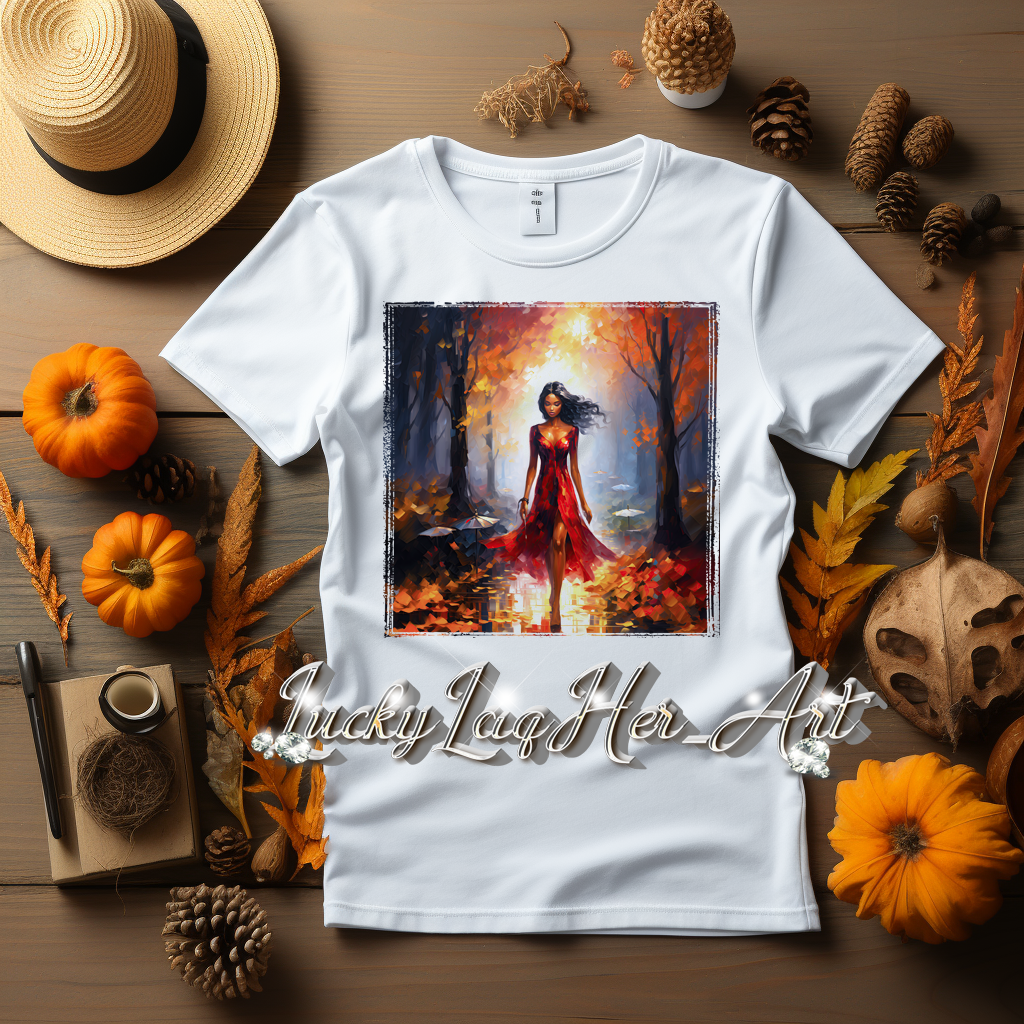 Autumn Park Stroll TShirt v2 - Gildan