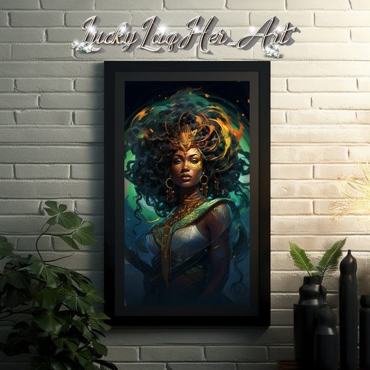 Orisha: Ayao v3 - Wall Art