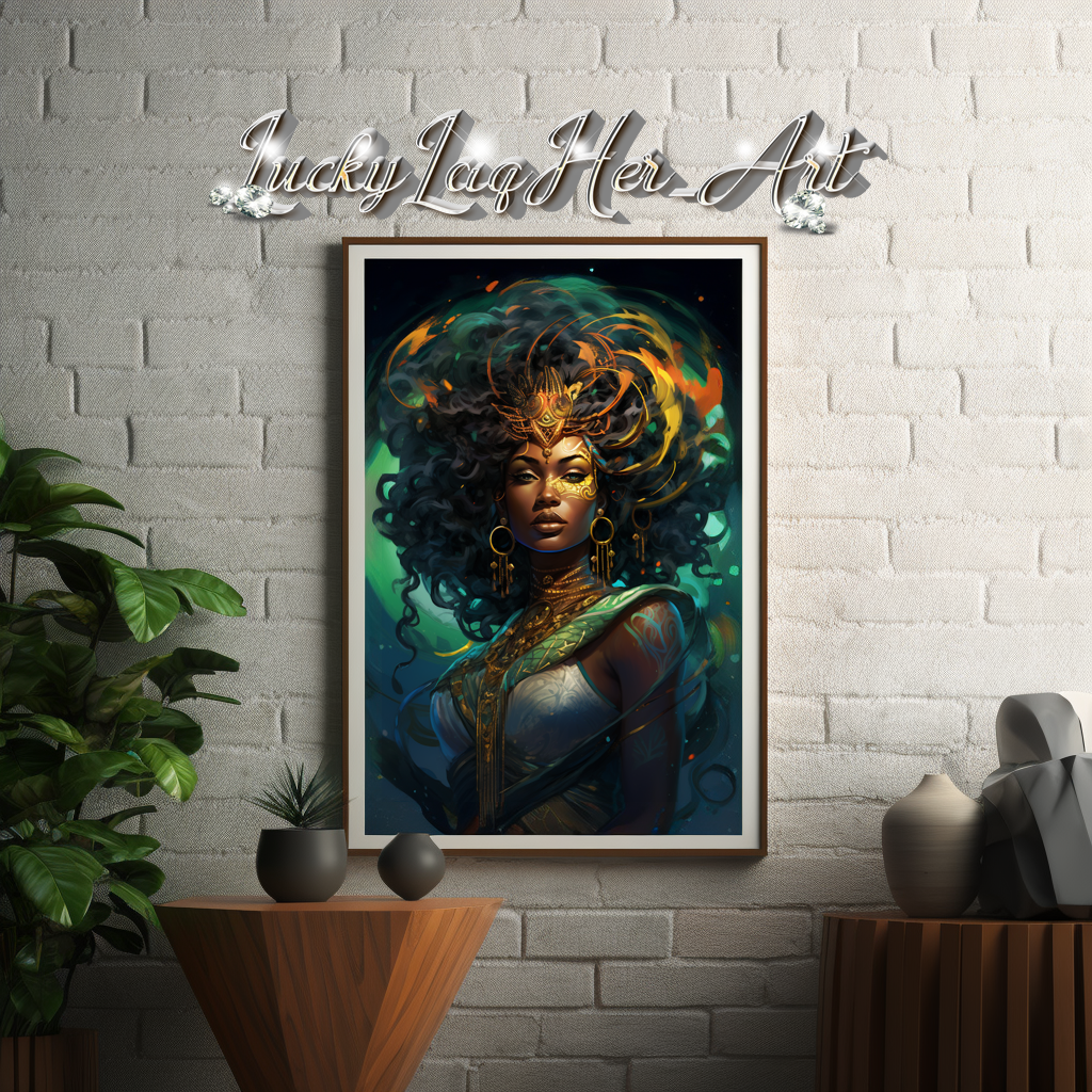 Orisha: Ayao v3 - Wall Art