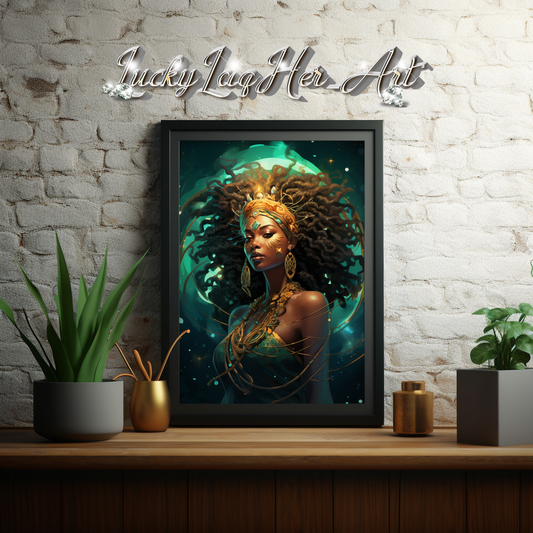 Orisha: Ayao v4 - Wall Art