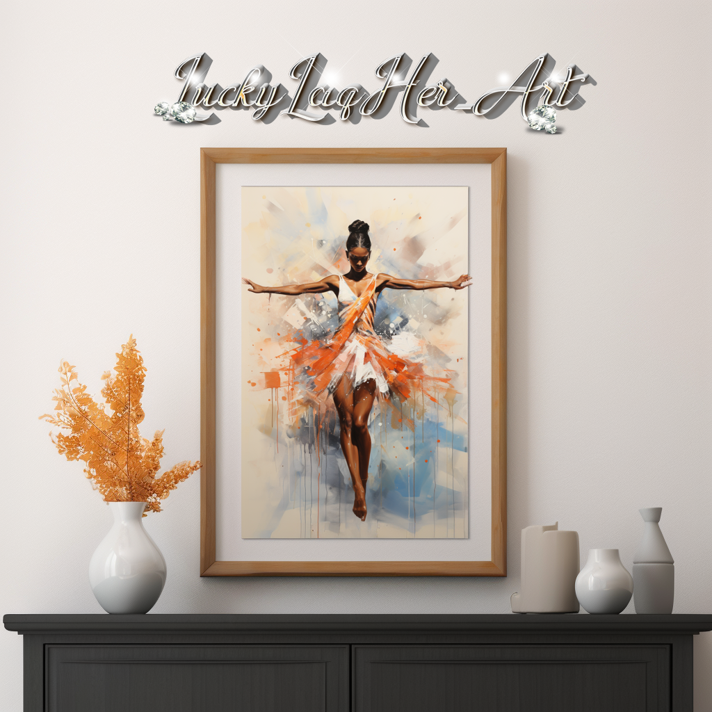 Ballerinas v4 - Wall Art