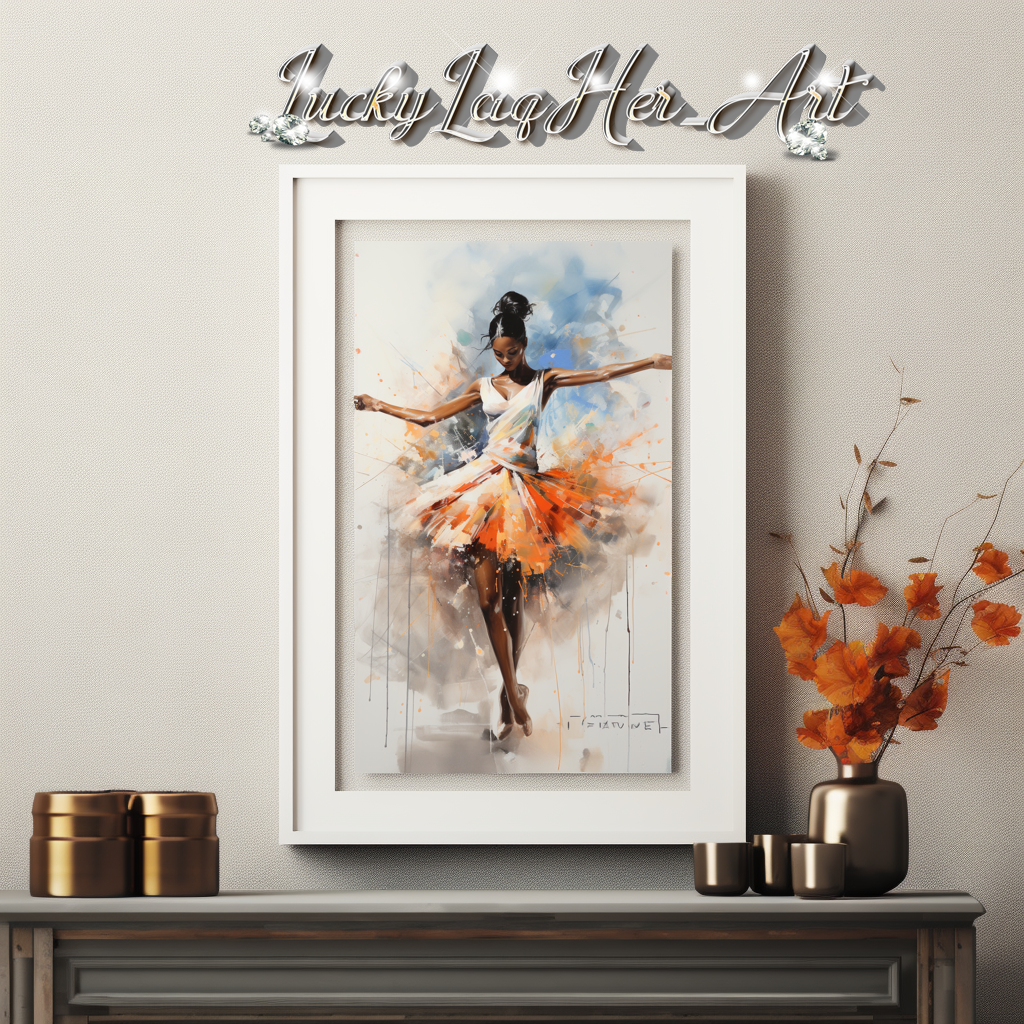 Ballerinas v5 - Wall Art