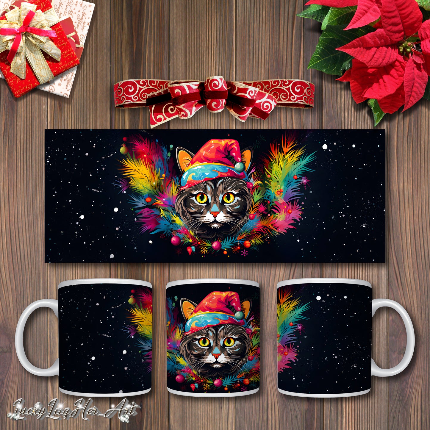 Santa Paws Mug v1 - 11oz