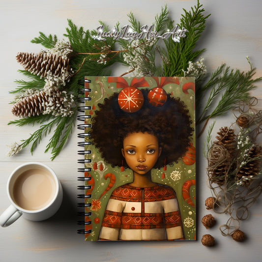 Christmas Folk Art Notebook v1