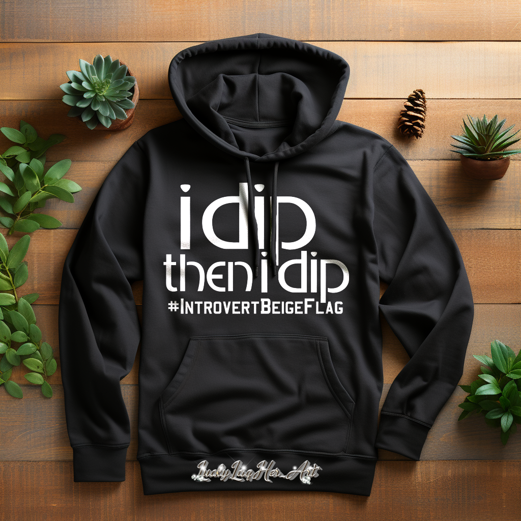 I Dip - Hoodie - White