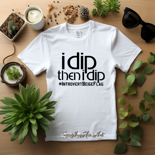 I Dip - TShirt - Black