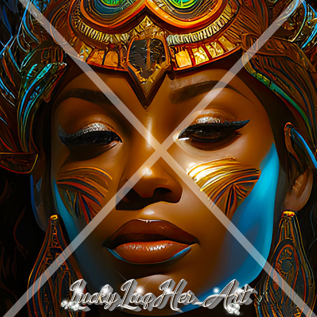 Orisha: Oya v4 - Wall Art