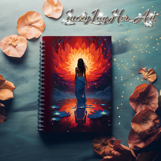 Lotus Goddess Notebook v4