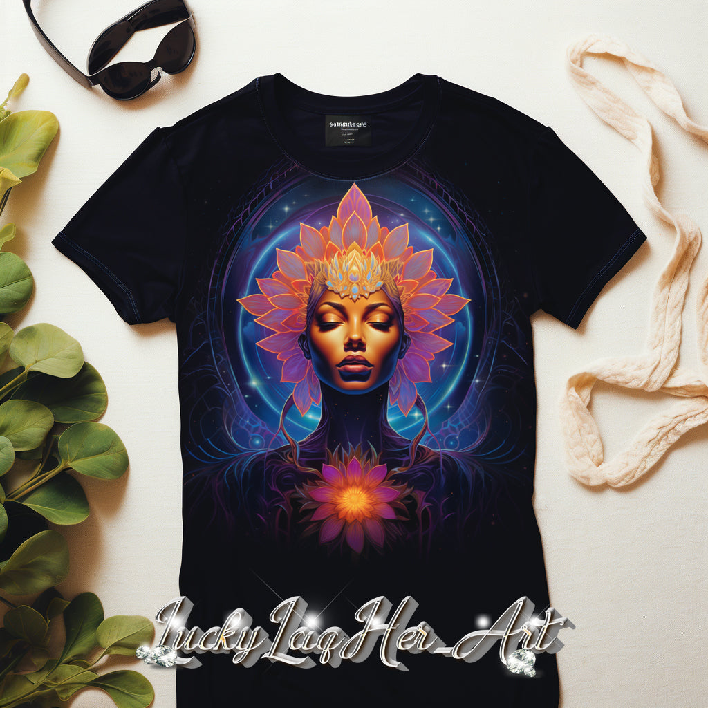 Lotus Goddess TShirt v1 - Gildan