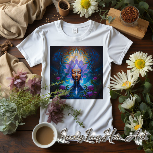 Lotus Goddess TShirt v2 - Gildan