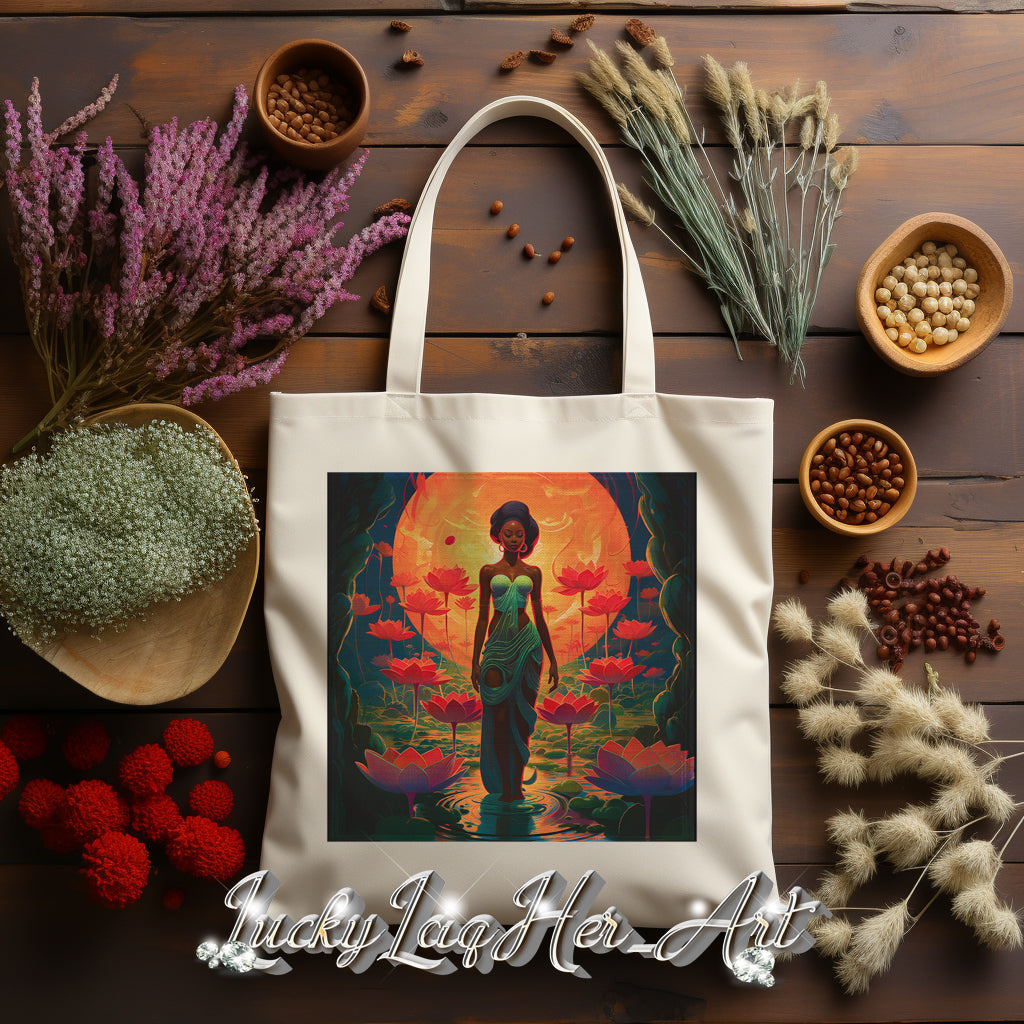 Lotus Goddess Totes v3