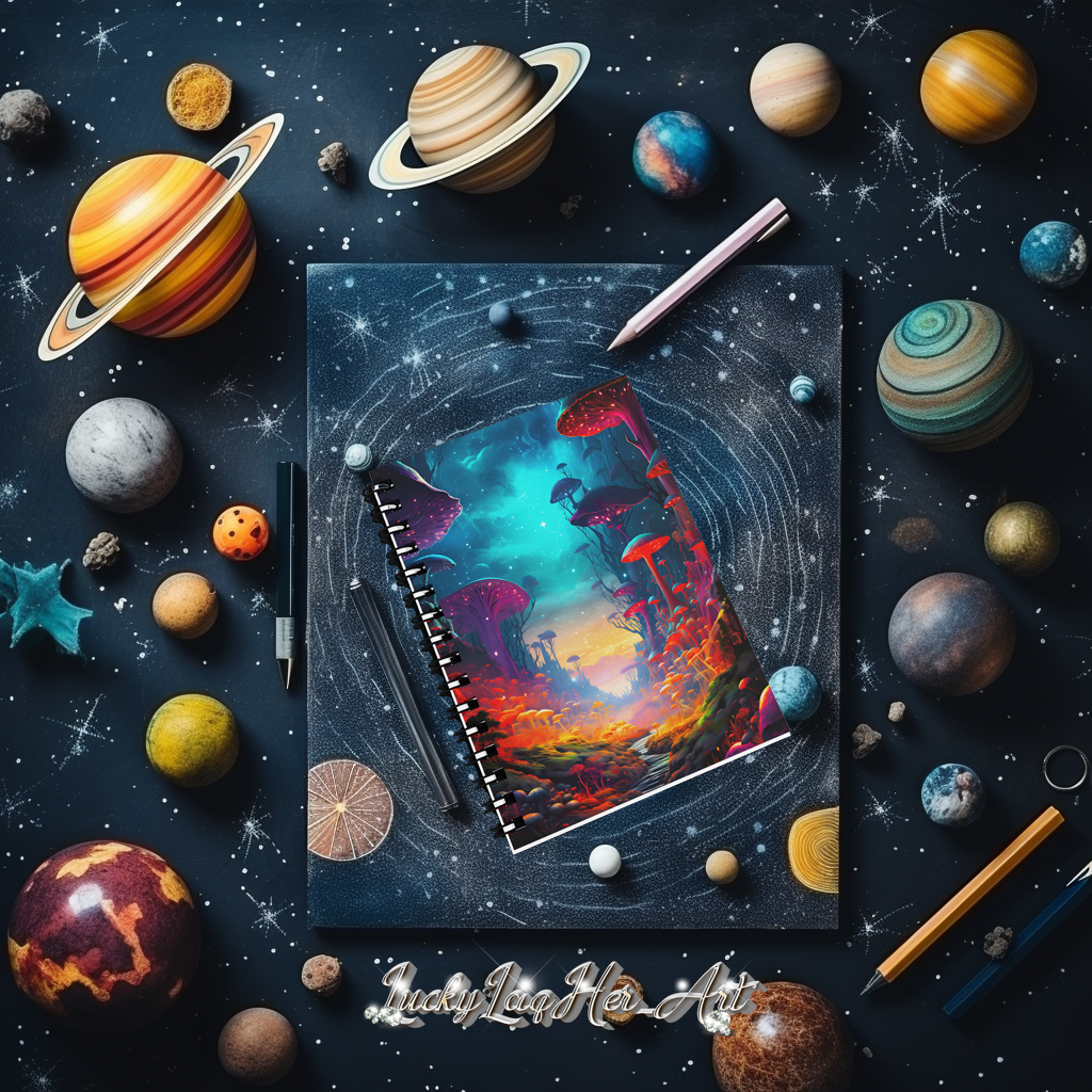 Mushroom Galaxy Notebook v3