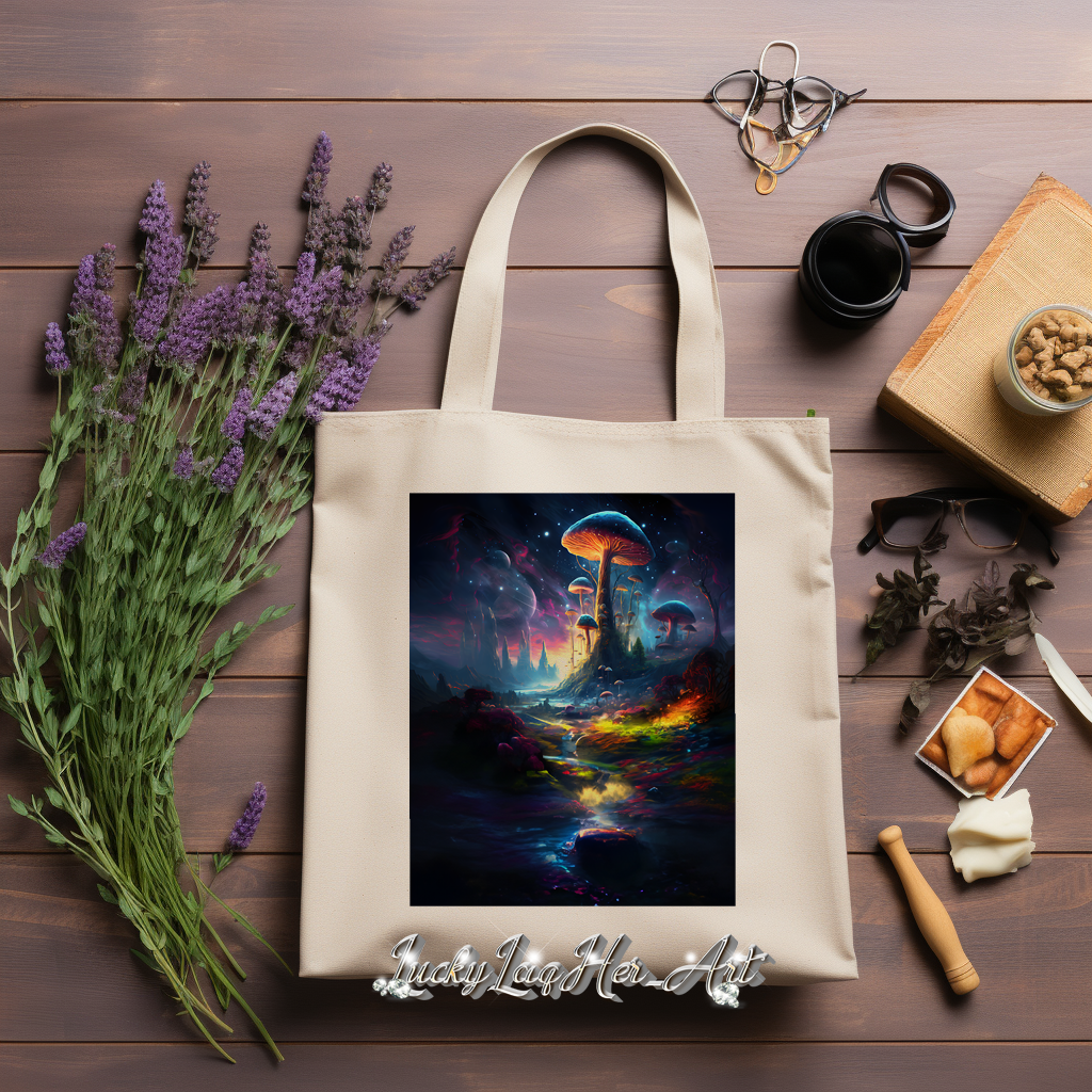 Mushroom Galaxy Tote v2