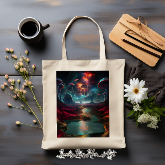 Mushroom Galaxy Tote v4