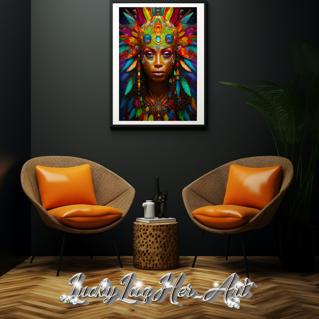 Orisha: Oshunmare v1 - Wall Art