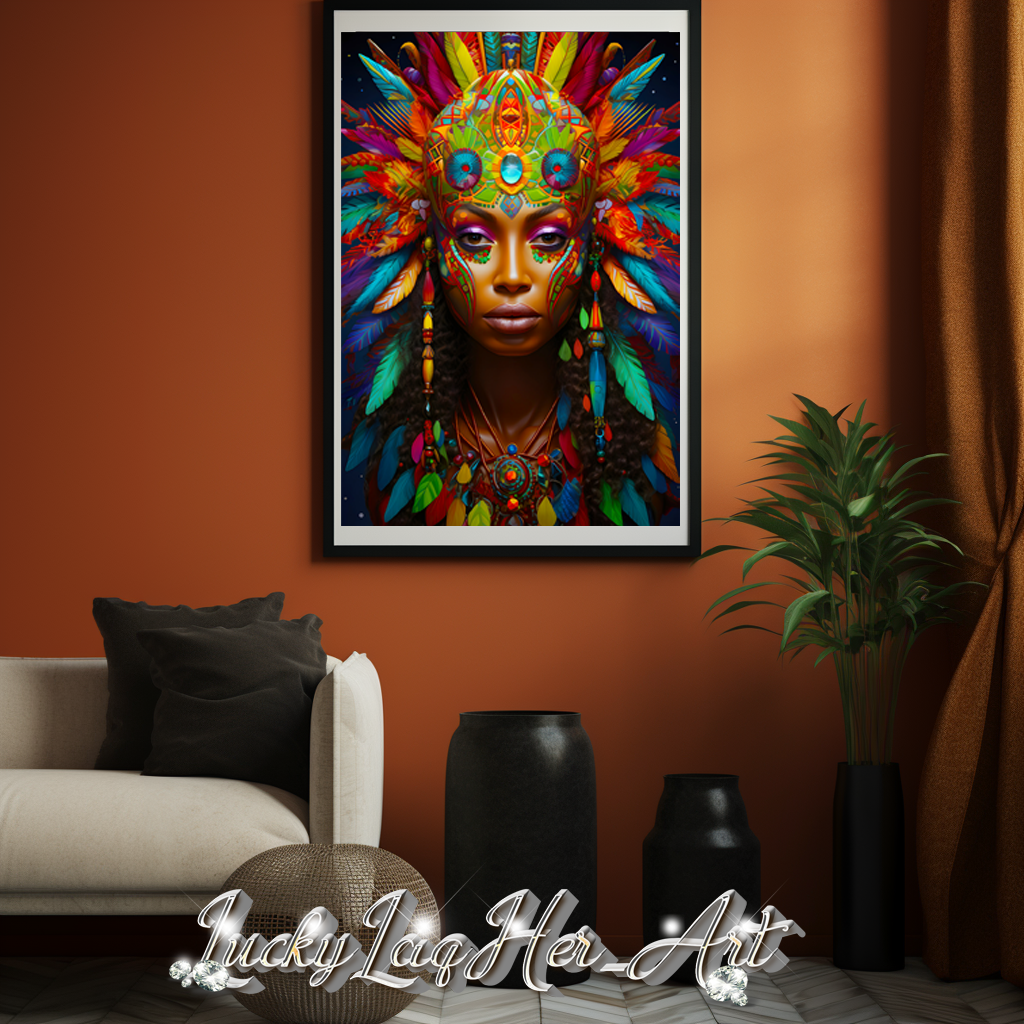 Orisha: Oshunmare v1 - Wall Art