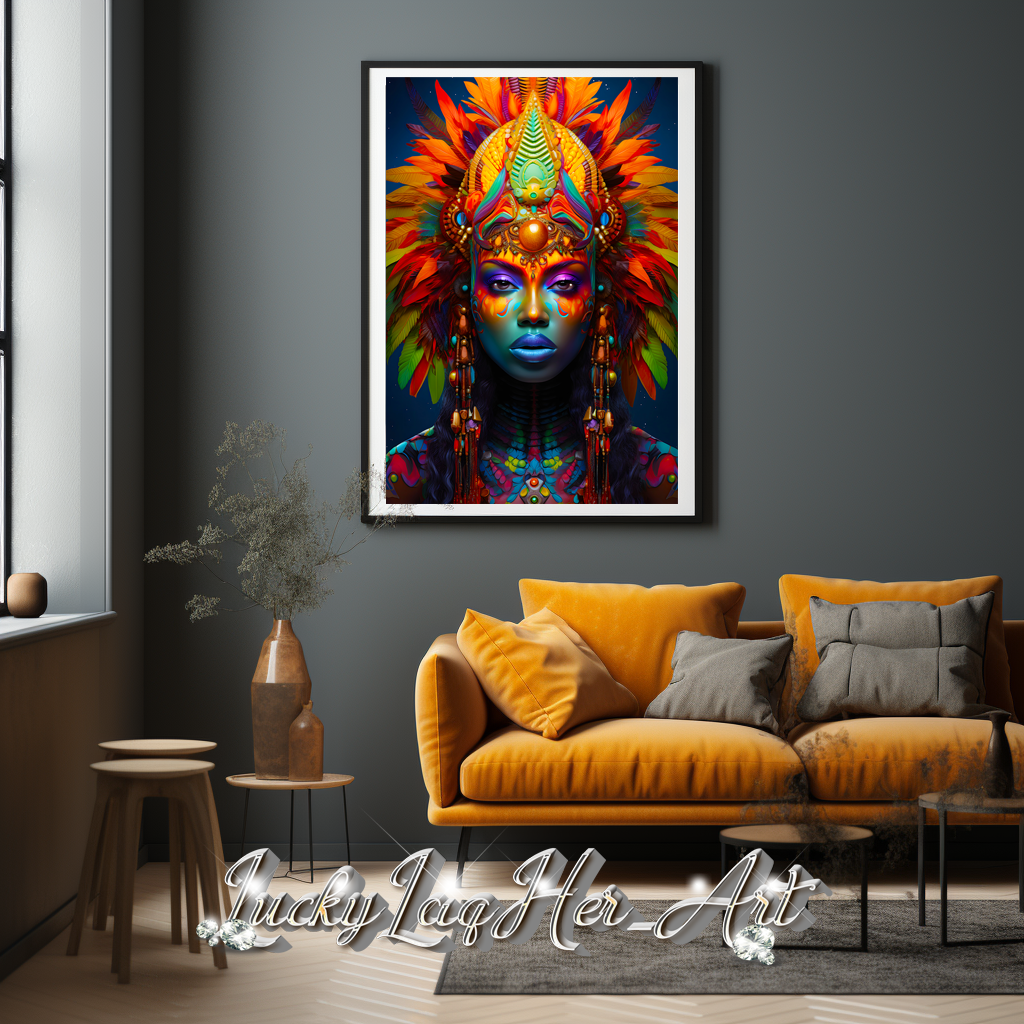 Orisha: Oshunmare v3 - Wall Art