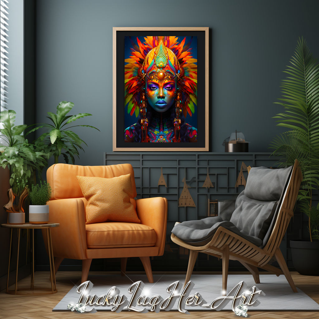 Orisha: Oshunmare v3 - Wall Art