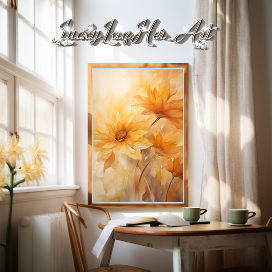 Sunflowers v2 - Wall Art