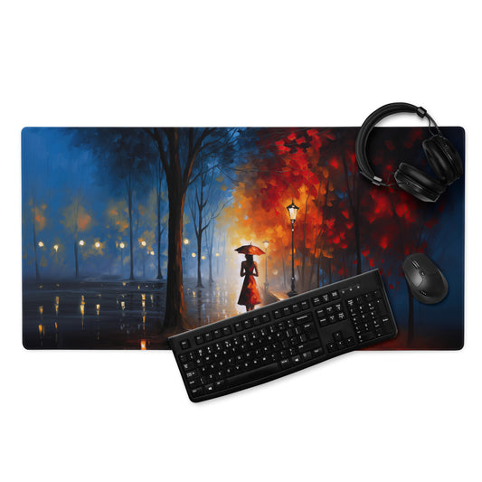 Autumn Park Stroll Gaming Pad v4 - large