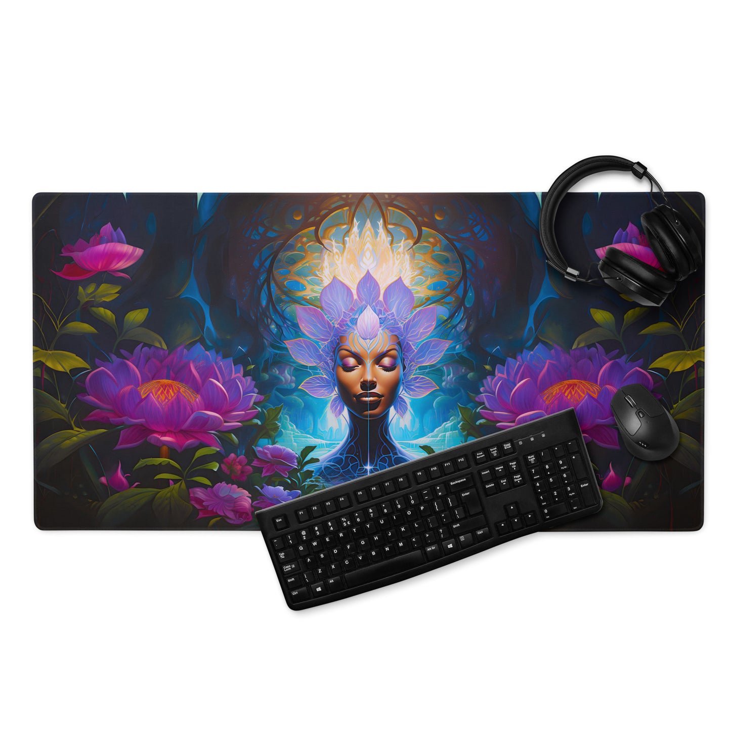 Lotus Goddess Gaming Pad v2 - Large