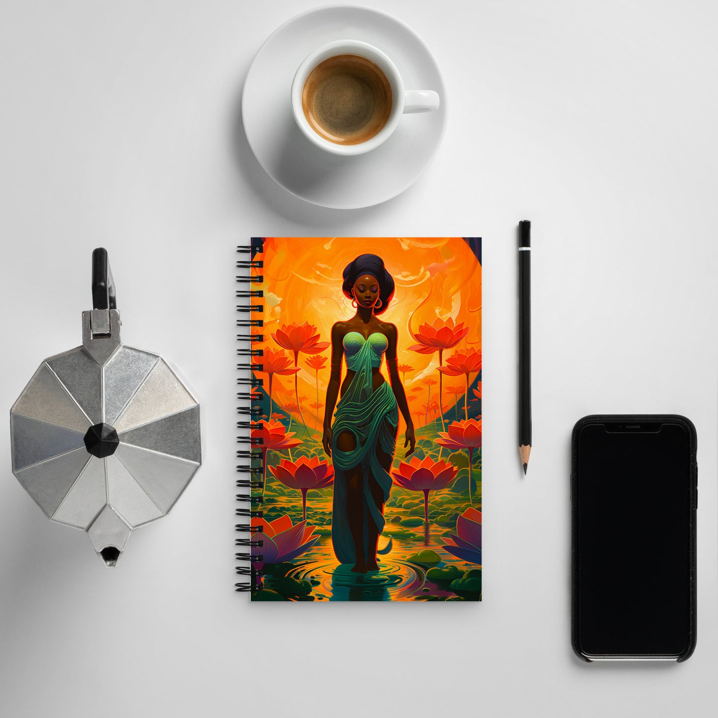 Lotus Goddess Notebook v3