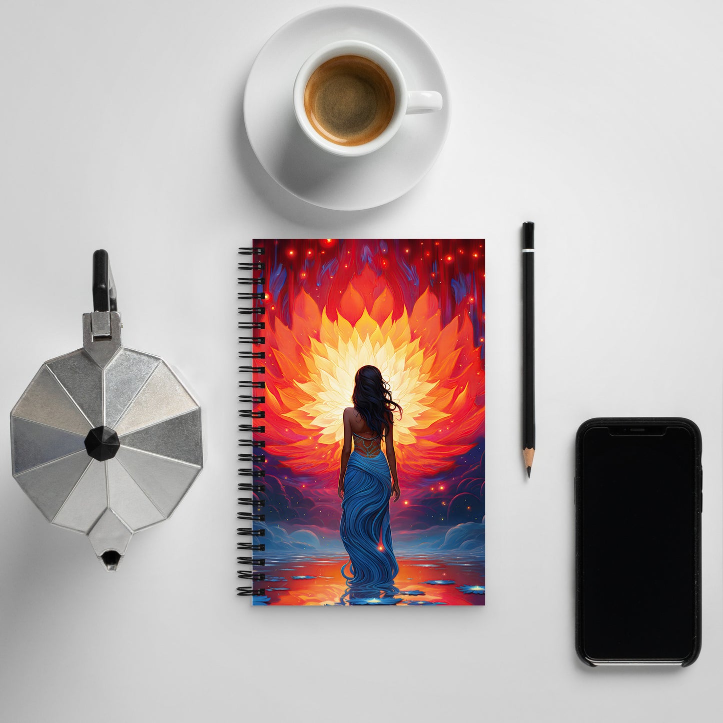 Lotus Goddess Notebook v4