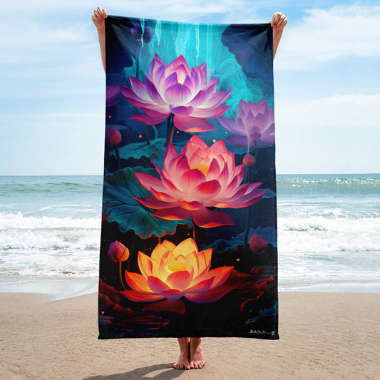 Lotus Flower Towel v2