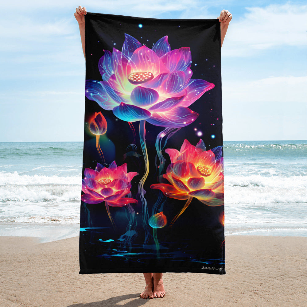 Lotus Flower Towel v3