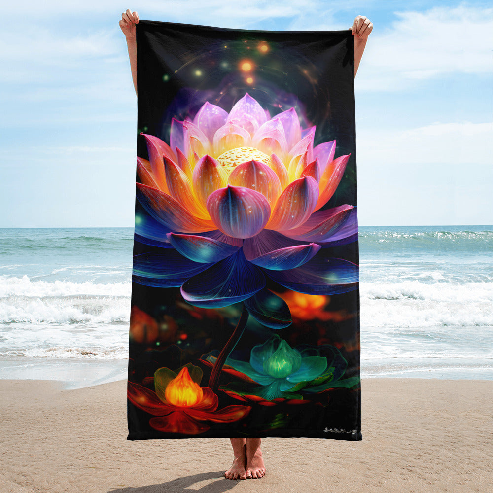 Lotus Flower Towel v4