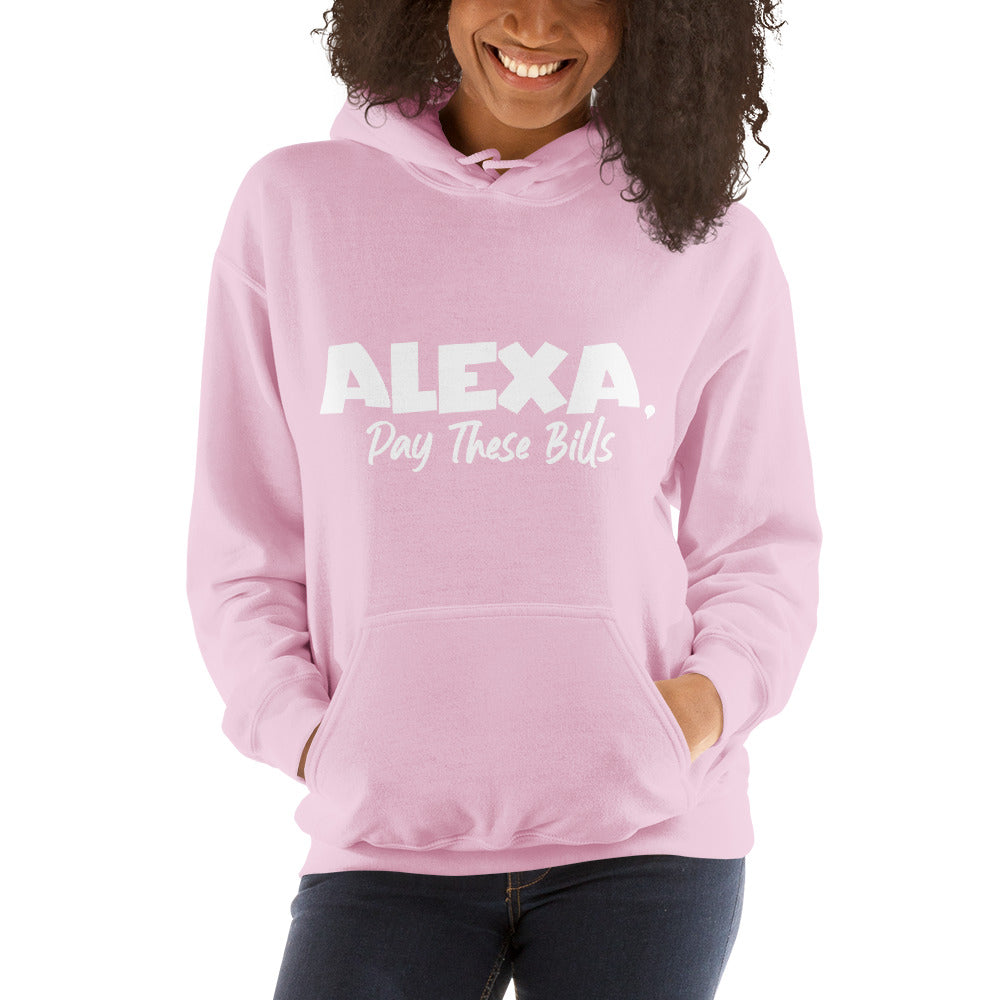 Alexa Bills Hoodie - White Text