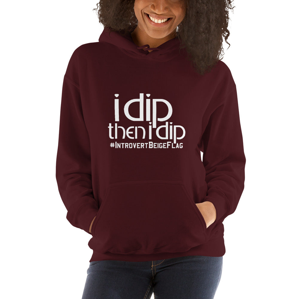 I Dip - Hoodie - White