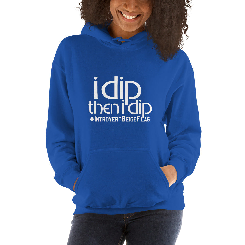 I Dip - Hoodie - White