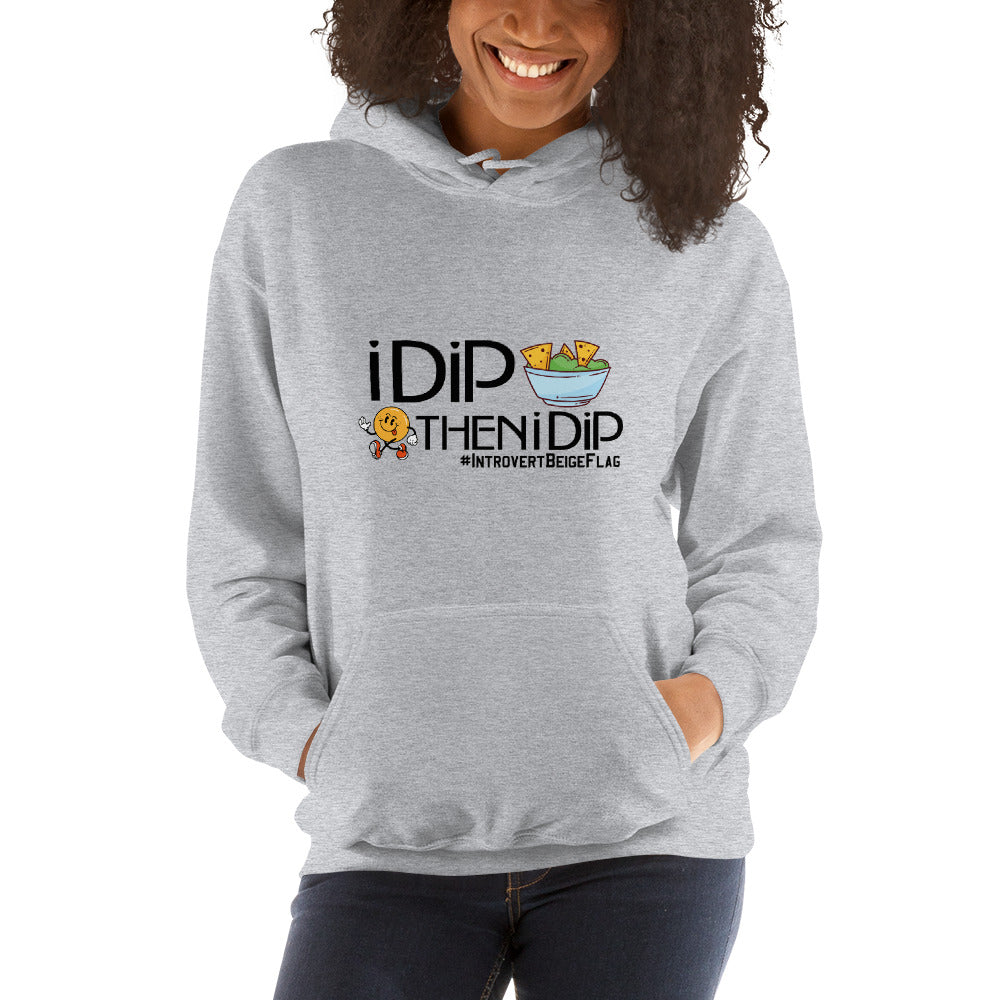 I Dip - Hoodie Illustration - Black