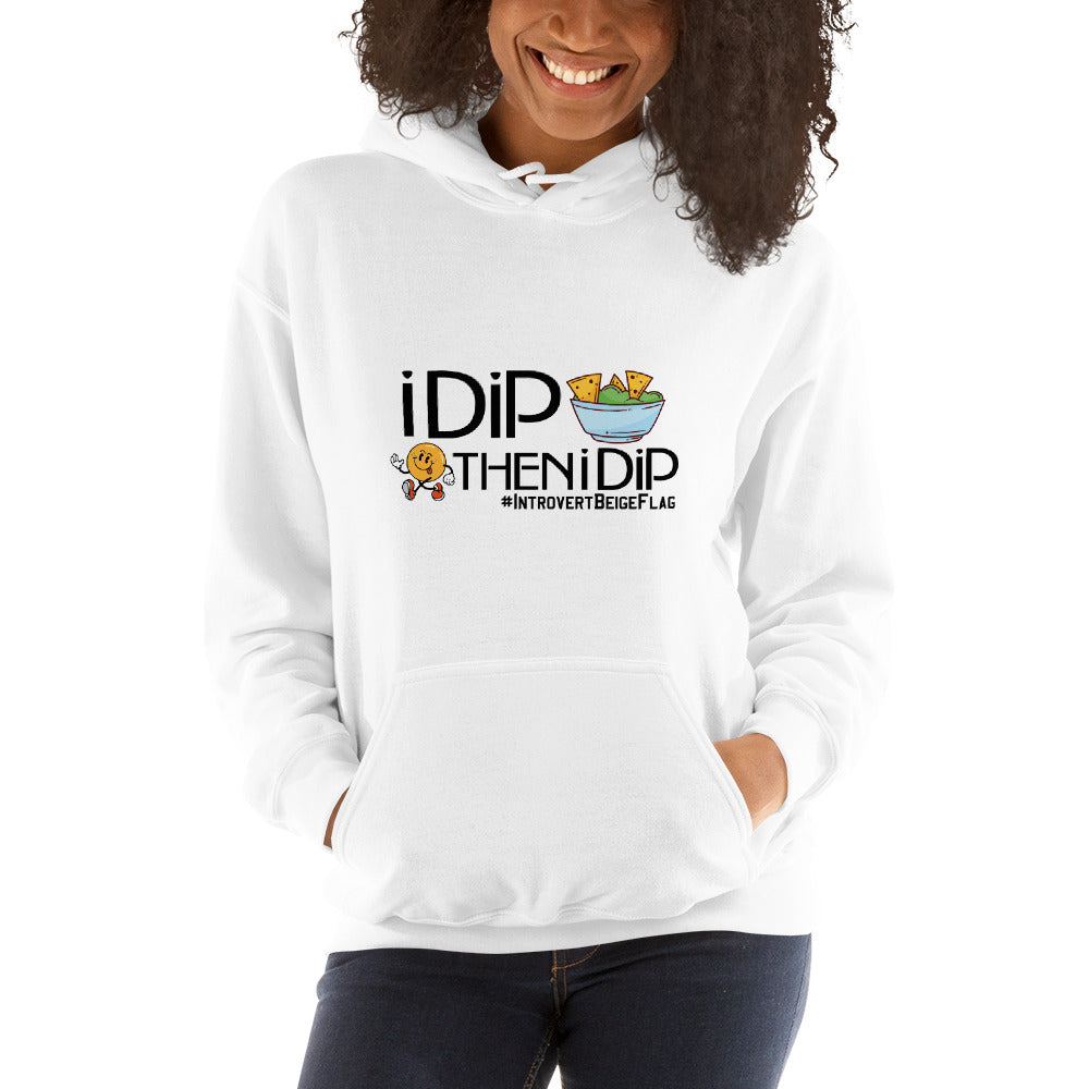 I Dip - Hoodie Illustration - Black