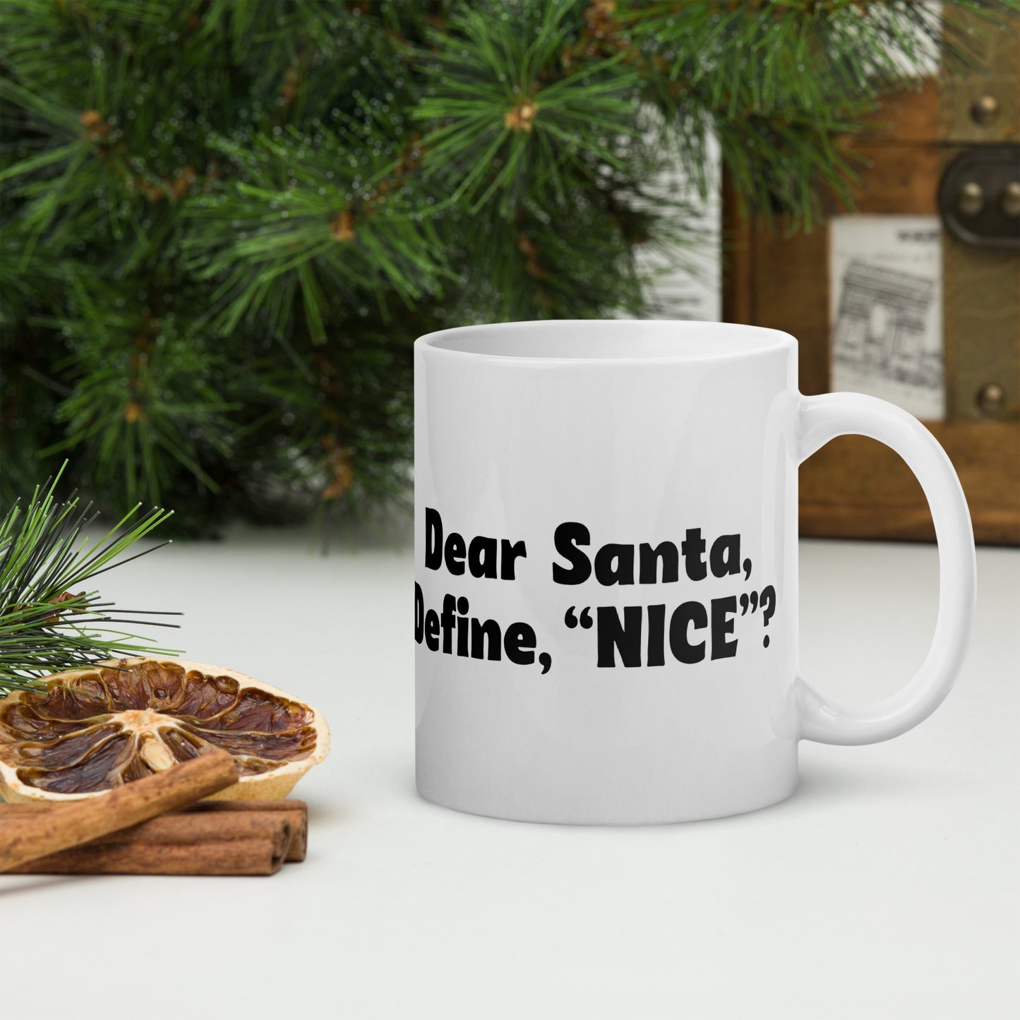 Define Nice Mug Text - 11oz