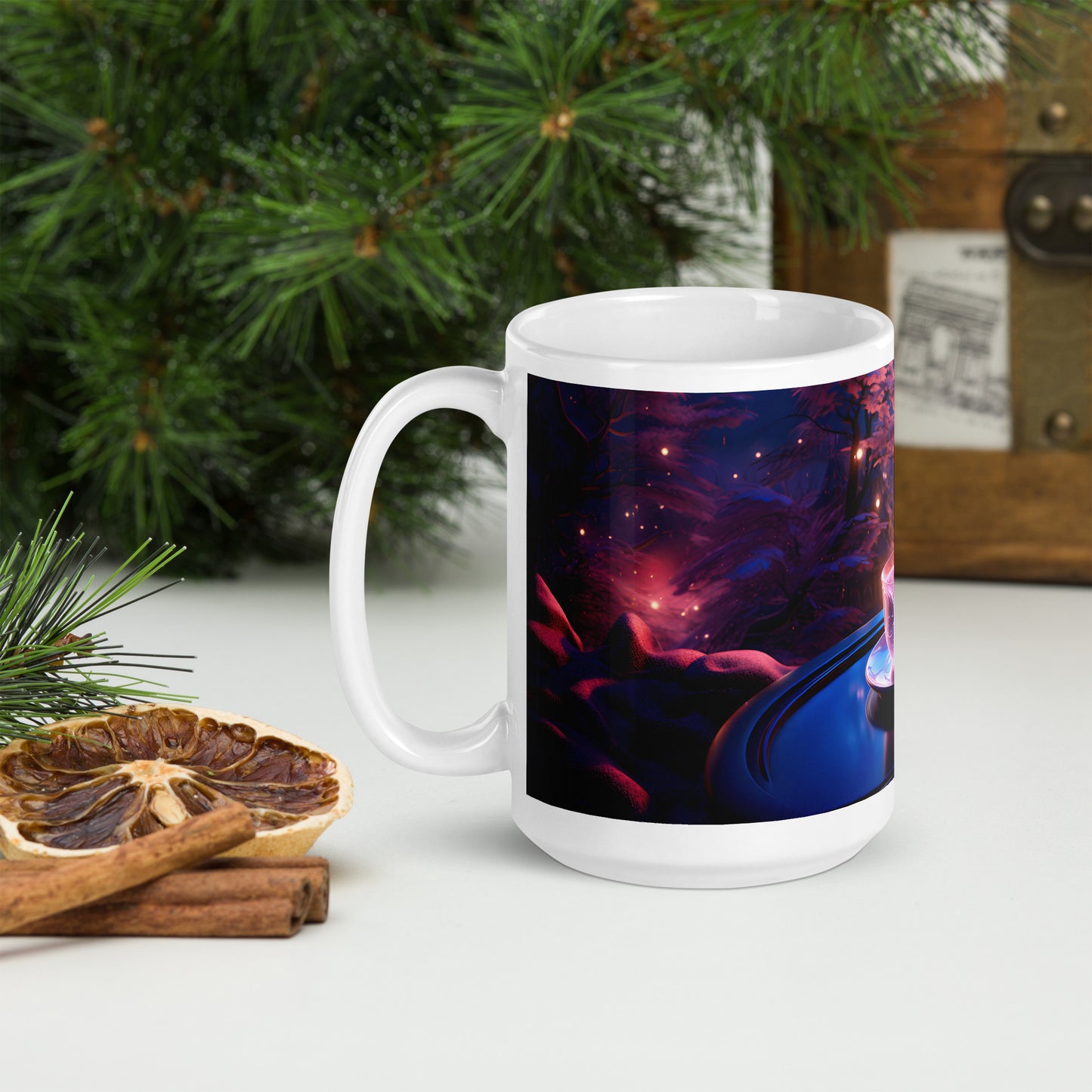 Cosmic Coffee Cups Mug Wrap v2 - 15oz