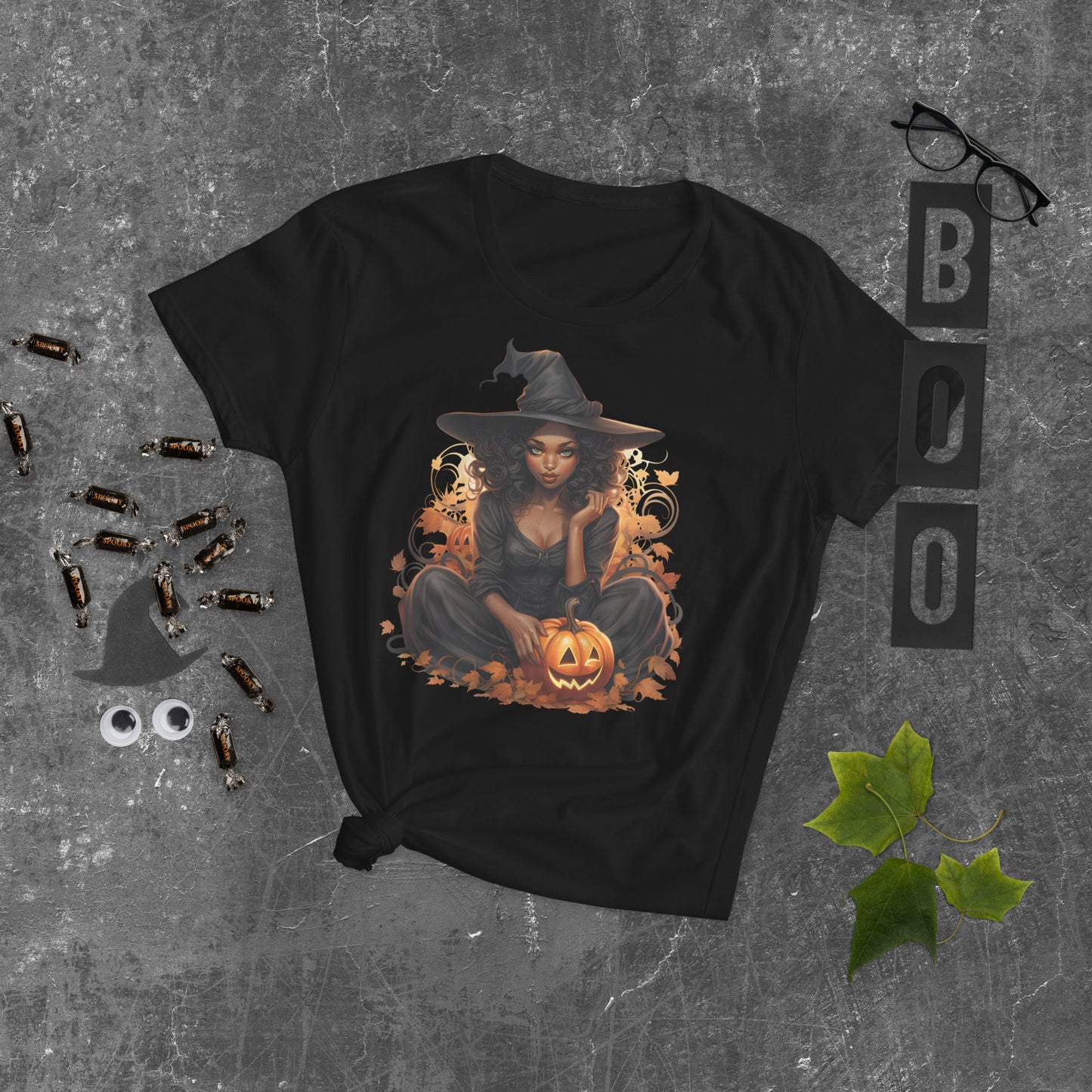 Halloween Witch T-Shirt #1 -Gildan