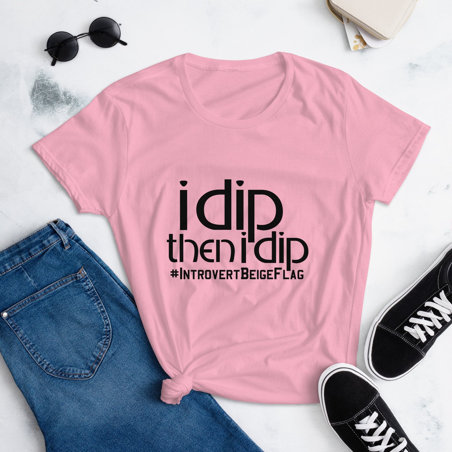 I Dip - TShirt - Black