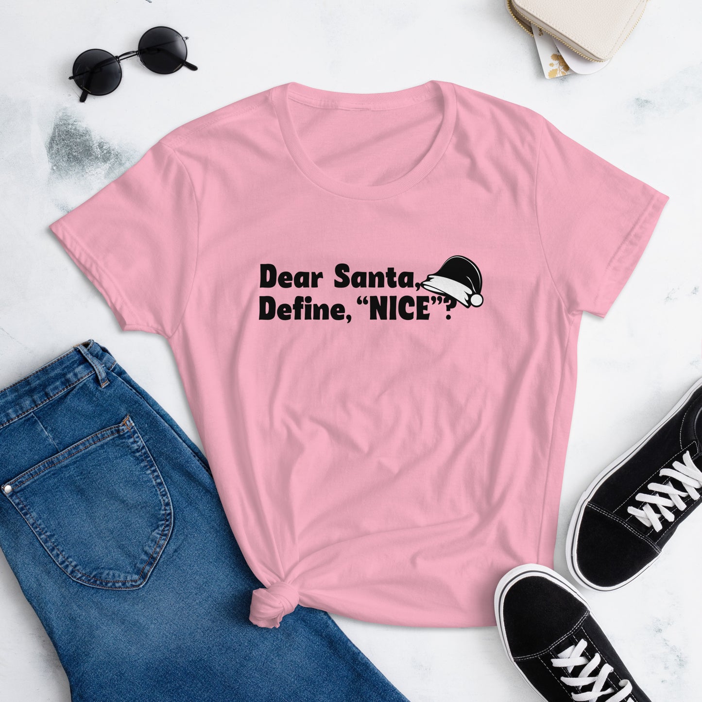 Define Nice TShirt - Black Illustration