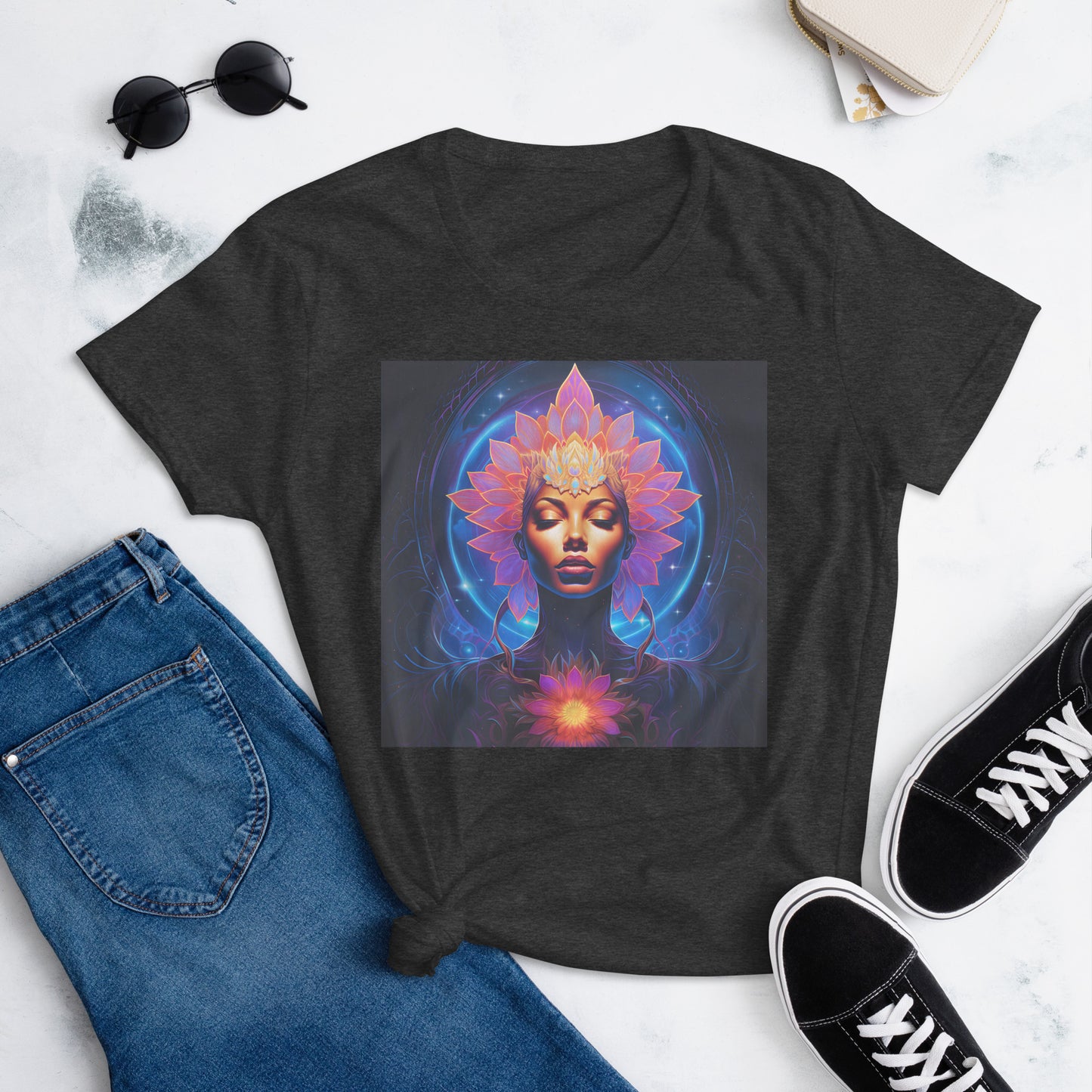 Lotus Goddess TShirt v1 - Gildan