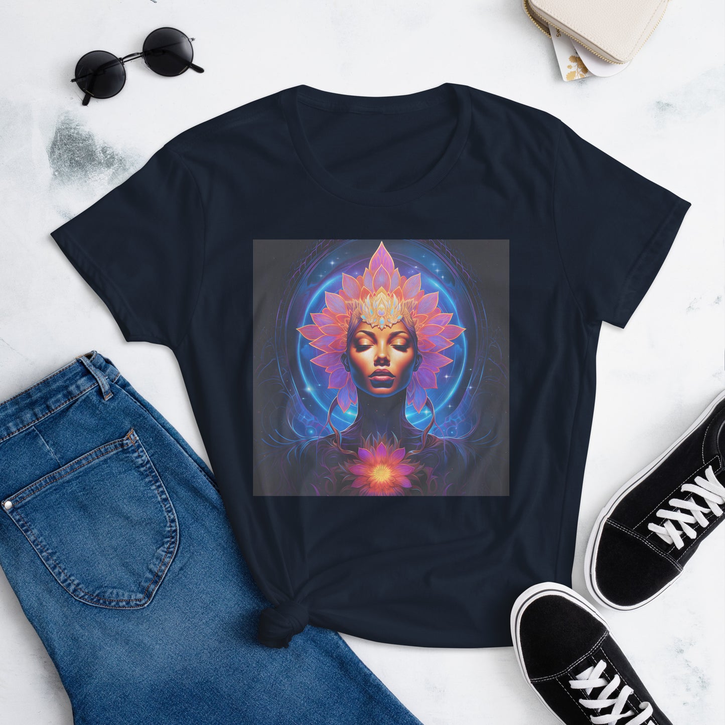 Lotus Goddess TShirt v1 - Gildan