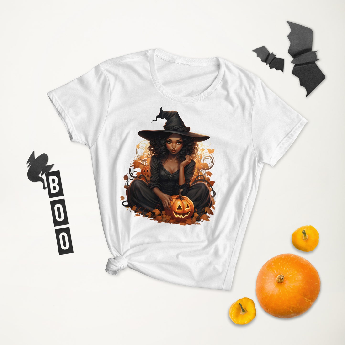 Halloween Witch T-Shirt #1 -Gildan