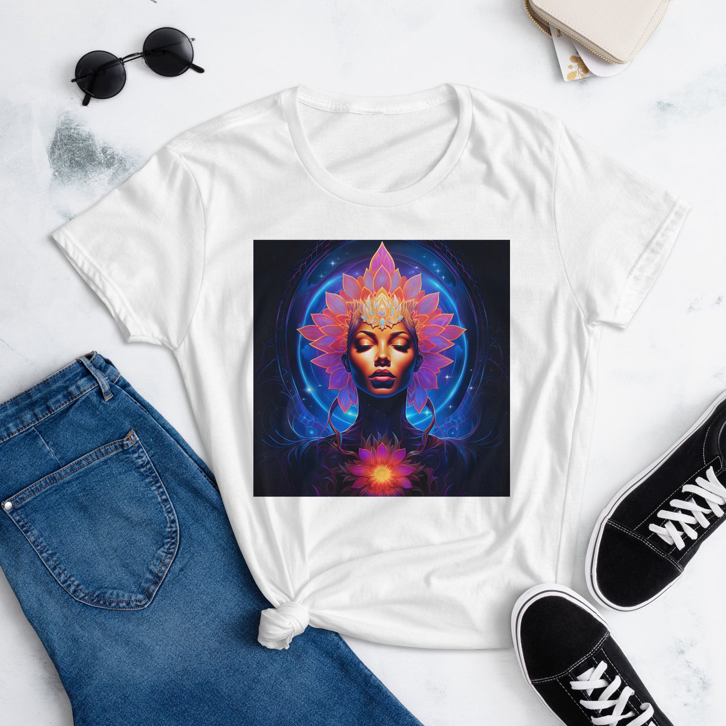 Lotus Goddess TShirt v1 - Gildan