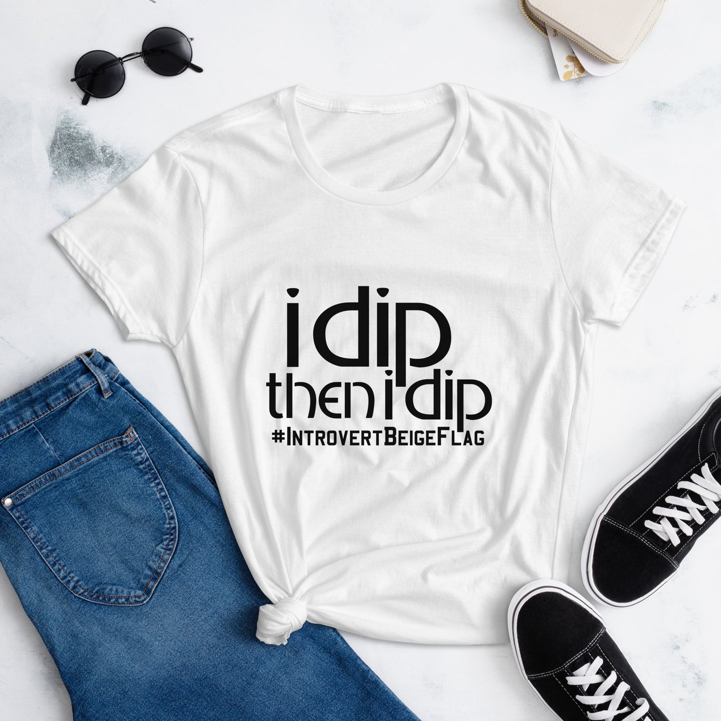 I Dip - TShirt - Black