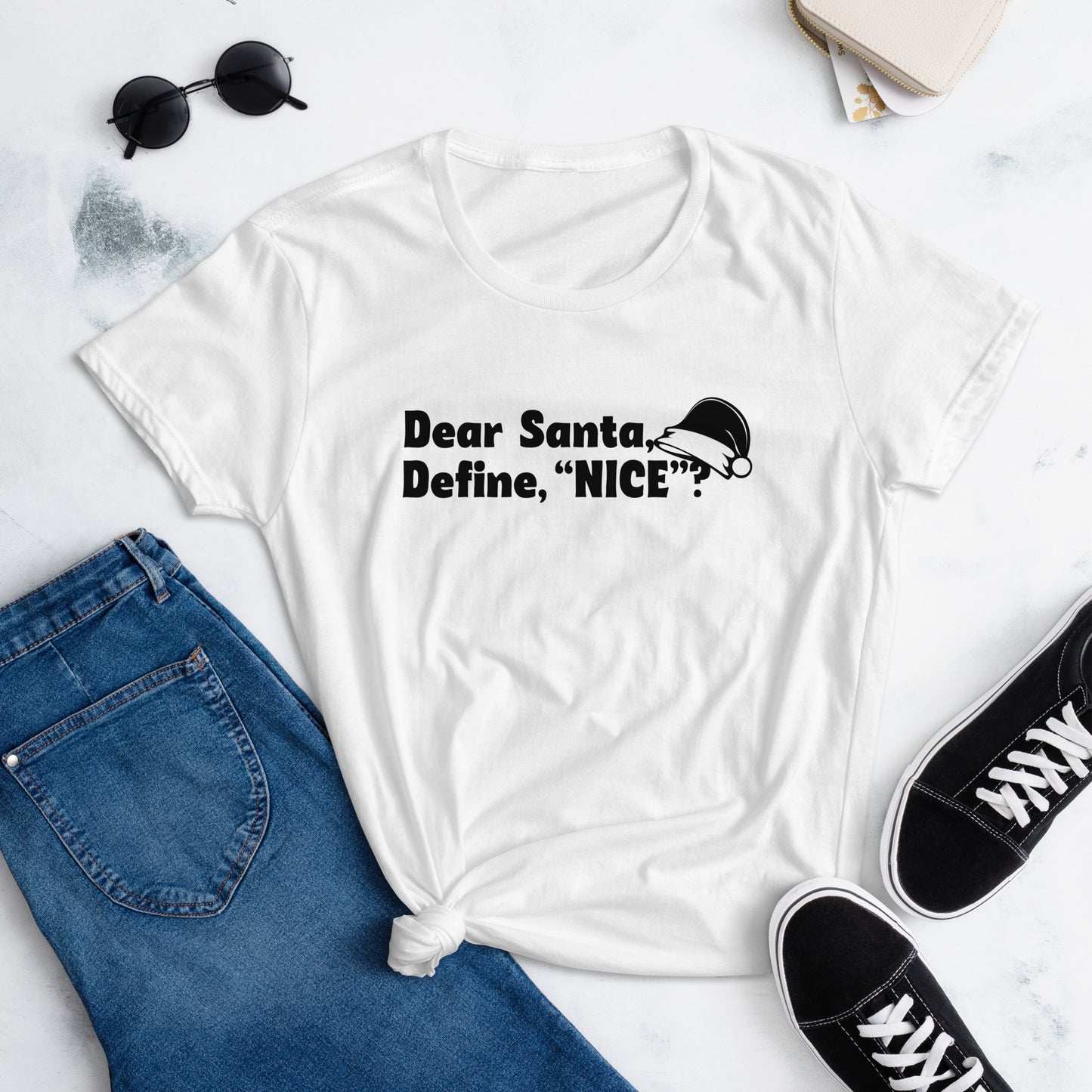 Define Nice TShirt - Black Illustration